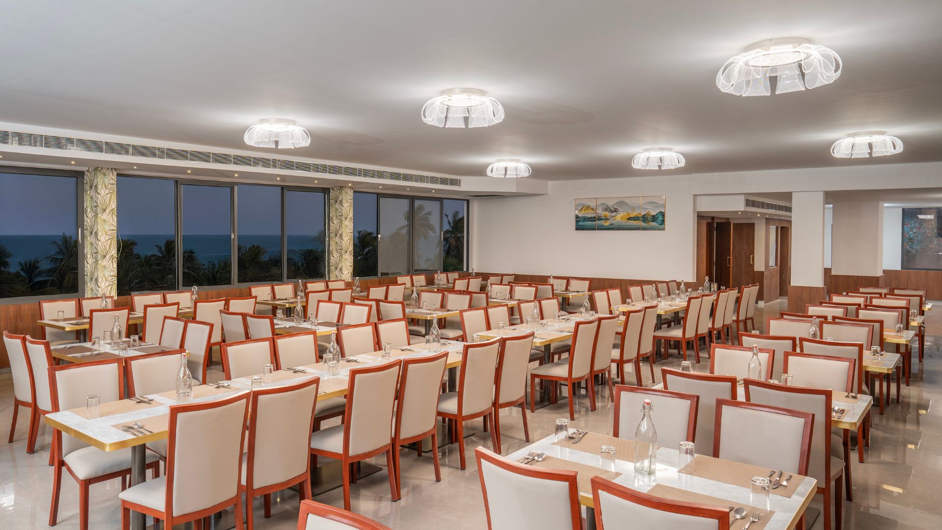 120 Pax Capacitiy Hotel Sri Ashvik Rameswaram Seaview Rooftop Restaurant