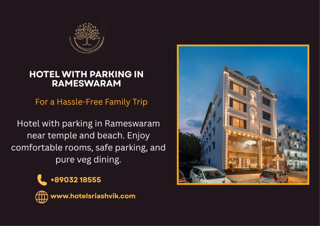 hotel with parking in Rameswaram
