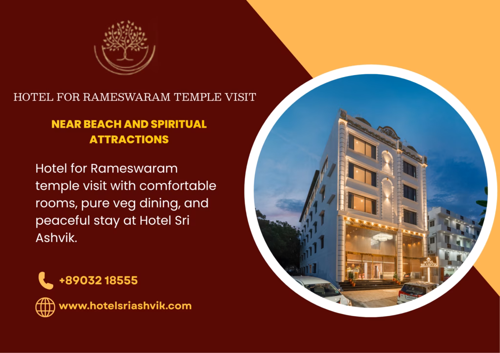 hotel for Rameswaram temple visit