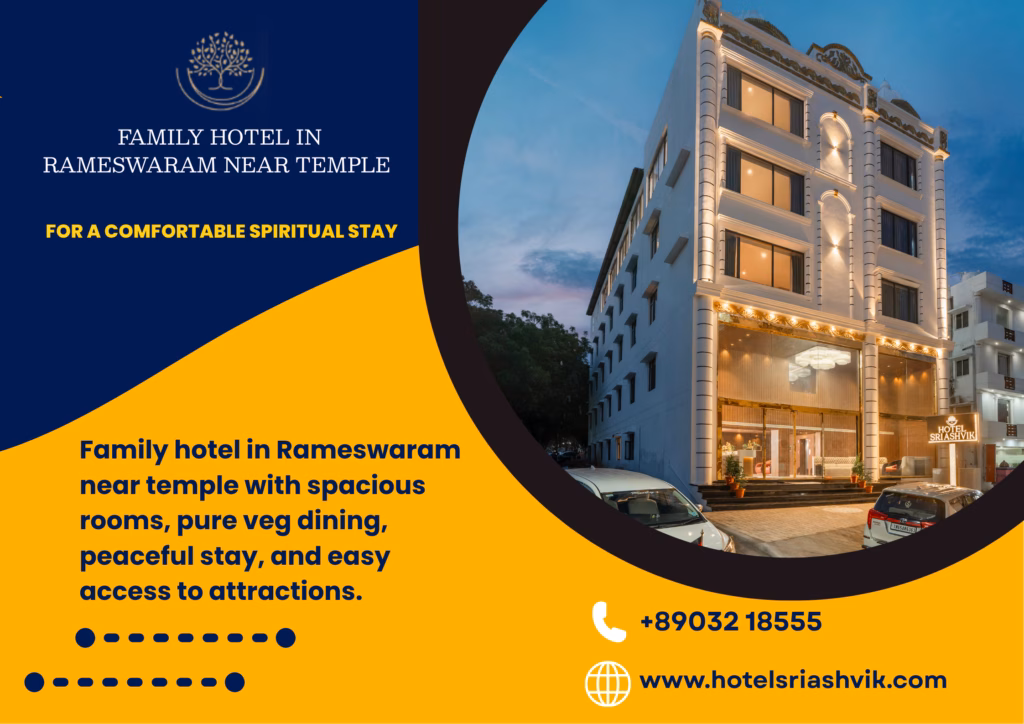 Family Hotel in Rameswaram Near Temple