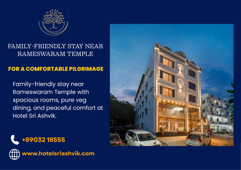 Family-friendly stay near Rameswaram Temple